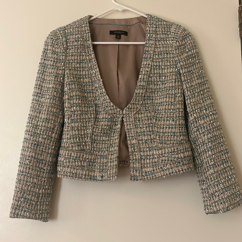 Ann Taylor Tweed Jacket